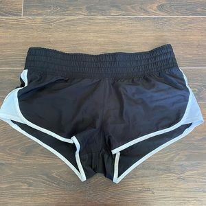 Athletic black shorts